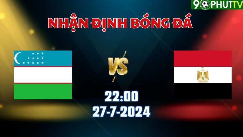 Uzbekistan vs Ai Cập