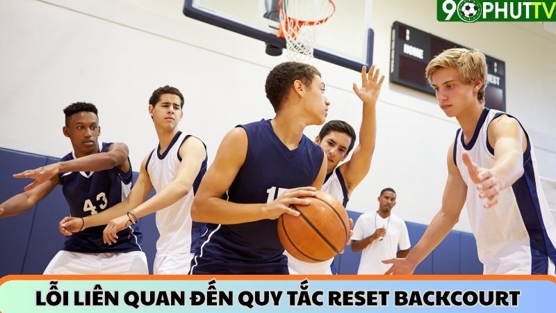 Lỗi liên quan đến quy tắc reset backcourt